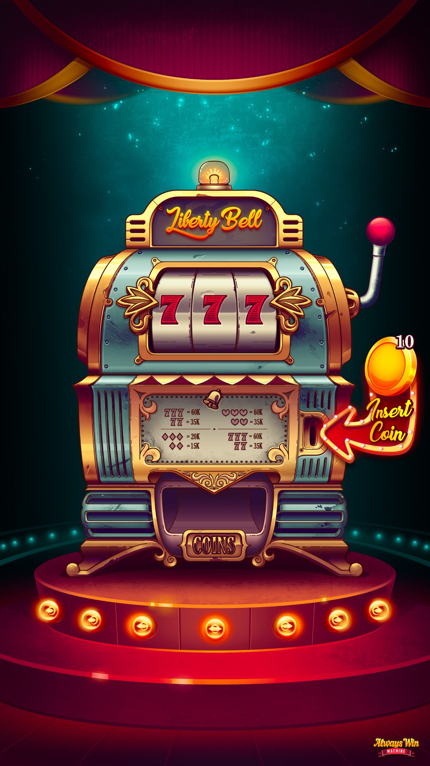 Scatter symbols aligned across reels triggering free spin entry